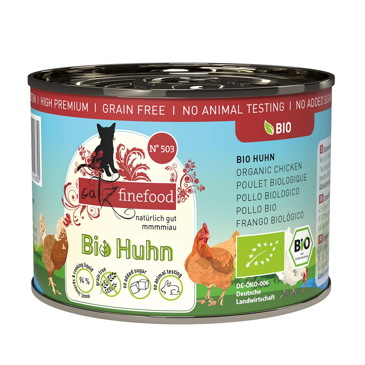 catz finefood Bio No.503 Huhn Dose günstig kaufen bei ZooRoyal