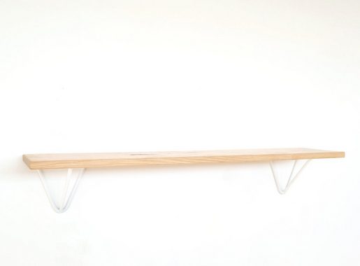 Natural Goods Berlin Wandregalhalter FHAIN, 1-tlg., Pulverbeschichtet