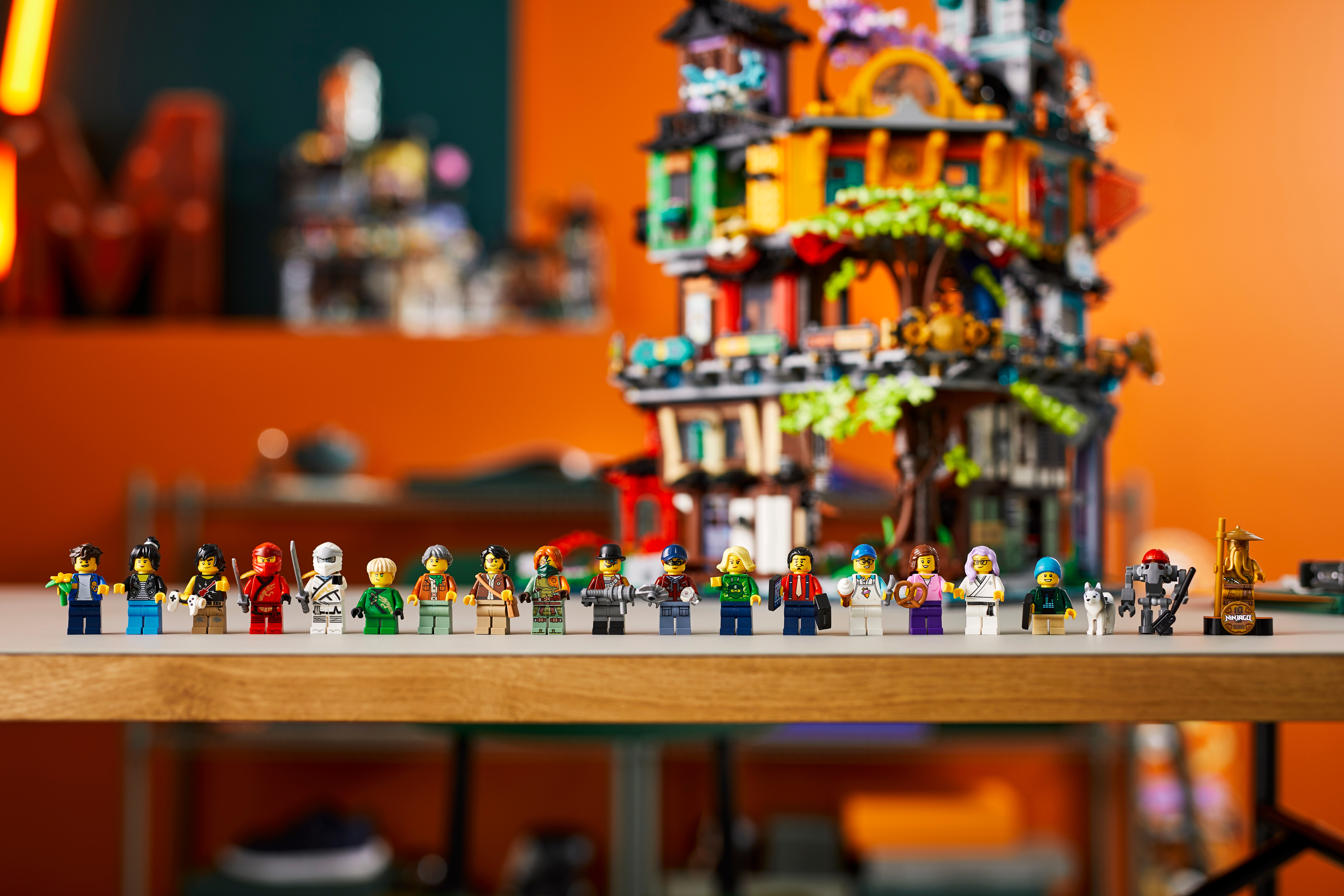 Les jardins de la ville de NINJAGO® 71741