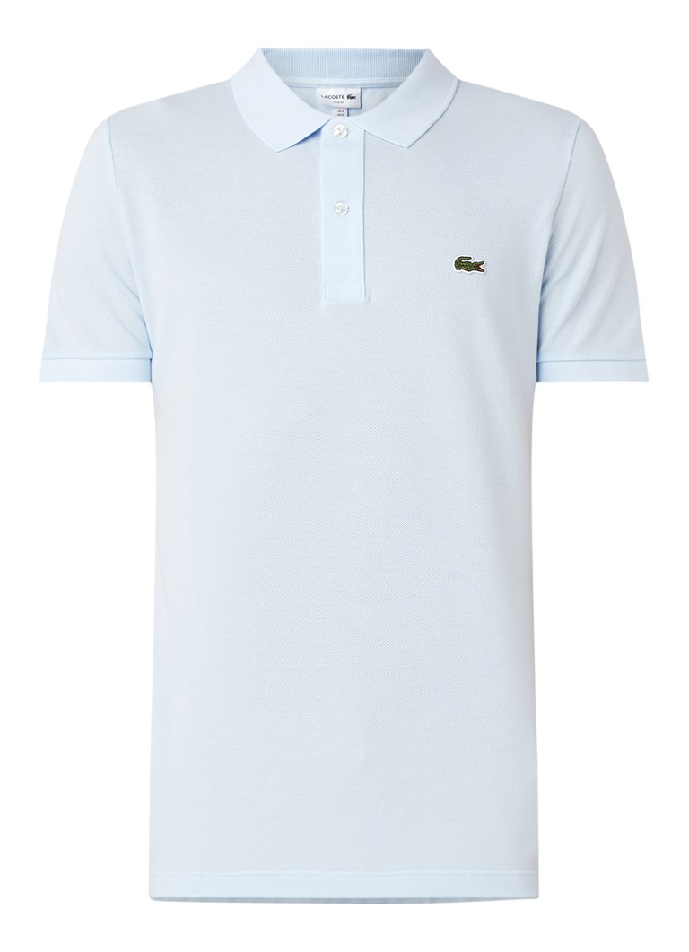 Lacoste slim fit polo made of cotton piqué