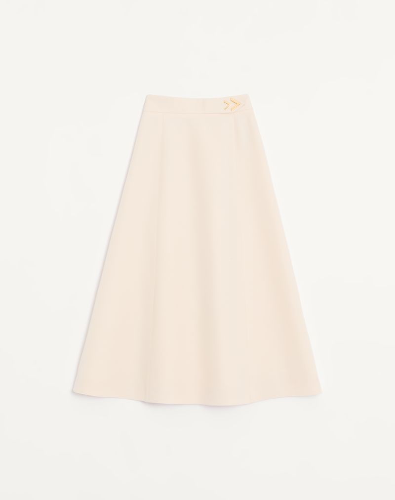 Crêpe Couture midi-rok