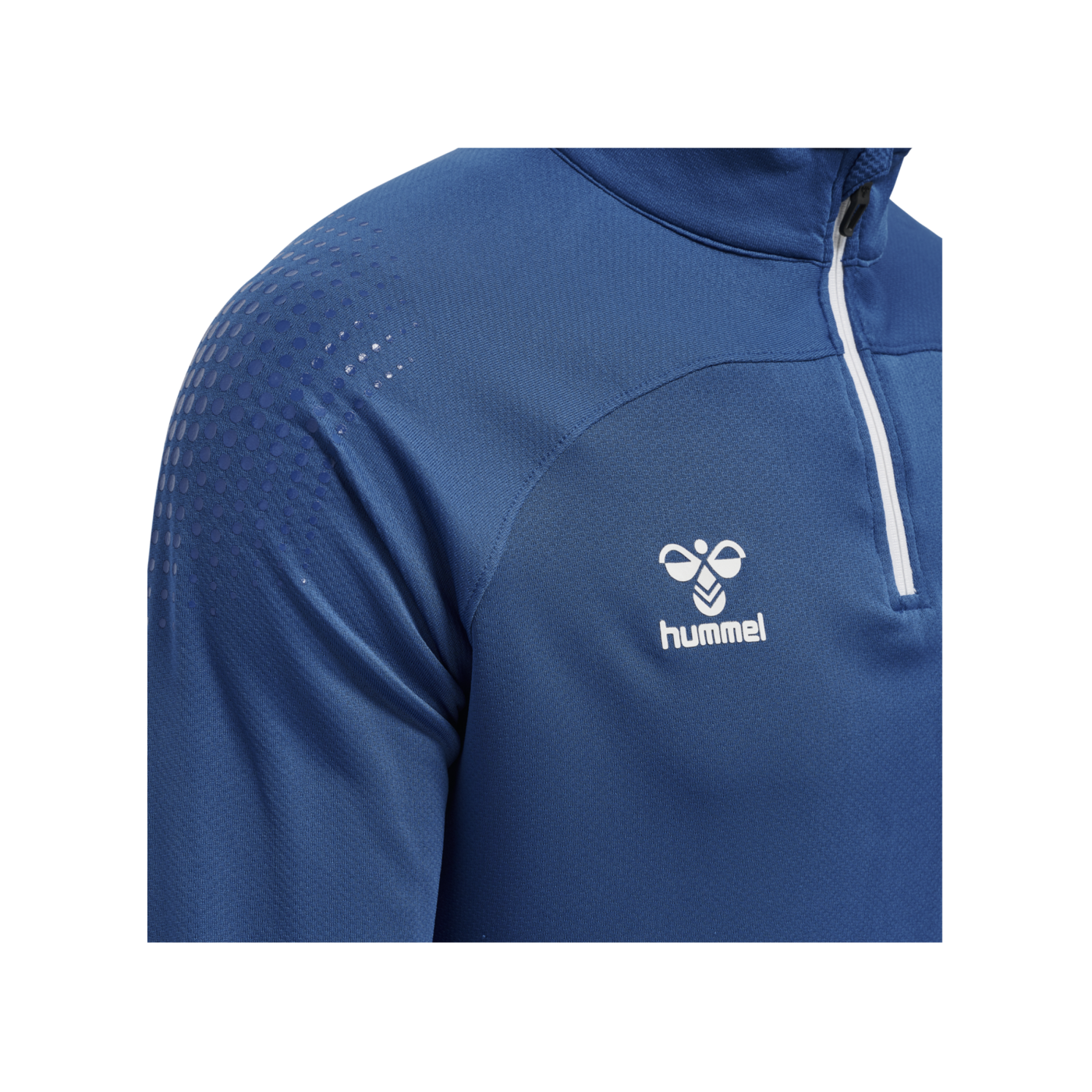 Hummel hmlLEAD HalfZip Sweatshirt Blau F7045