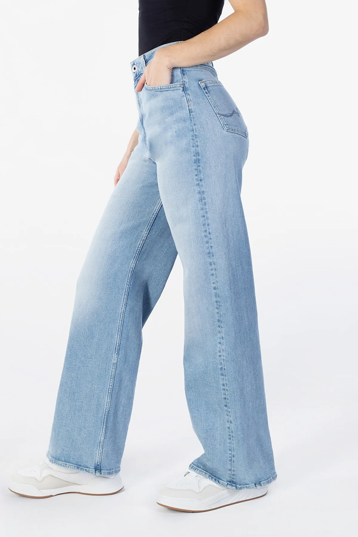 Pepe Jeans  Jeans - Dunkelblau - Wide Leg