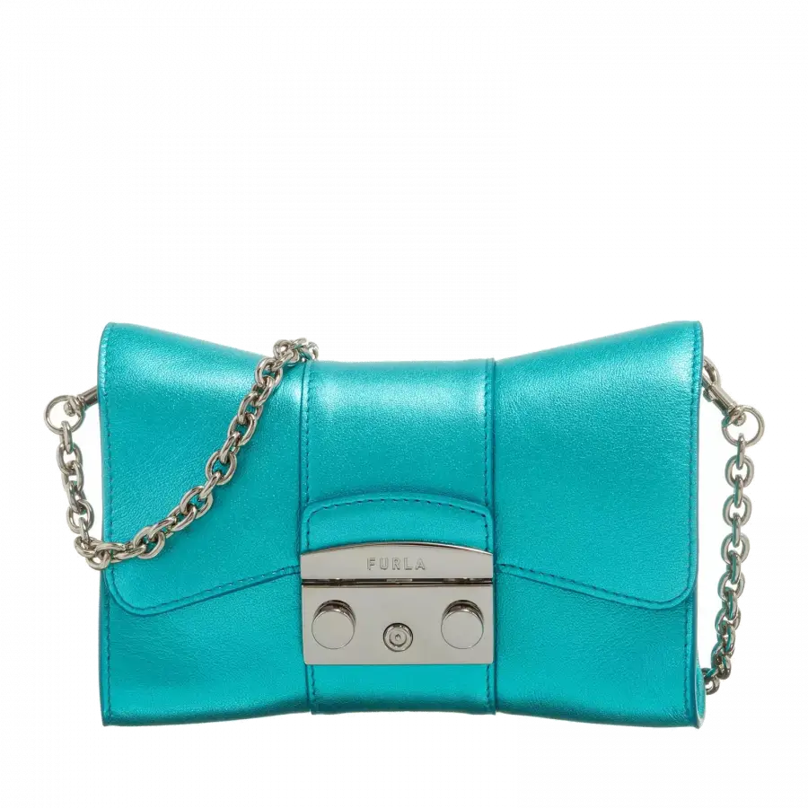 Furla - Furla Shoulder Bags Mikrofaser Light Green - grün