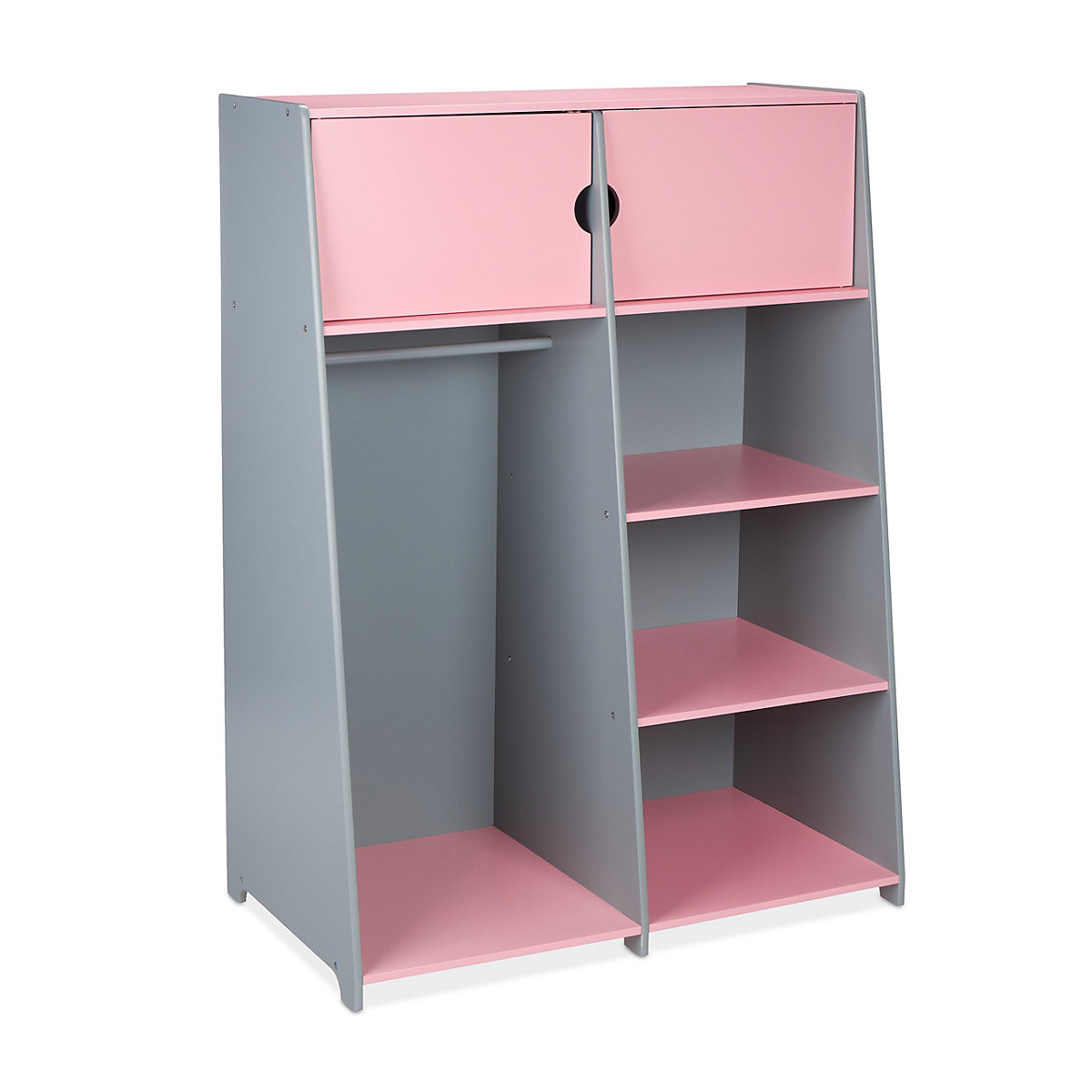 Kindergarderobe mit Fächern