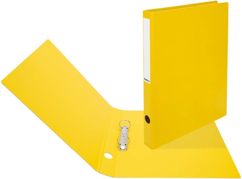 Biella Ringbuch 2 Ringe 25 mm DIN A4 Gelb