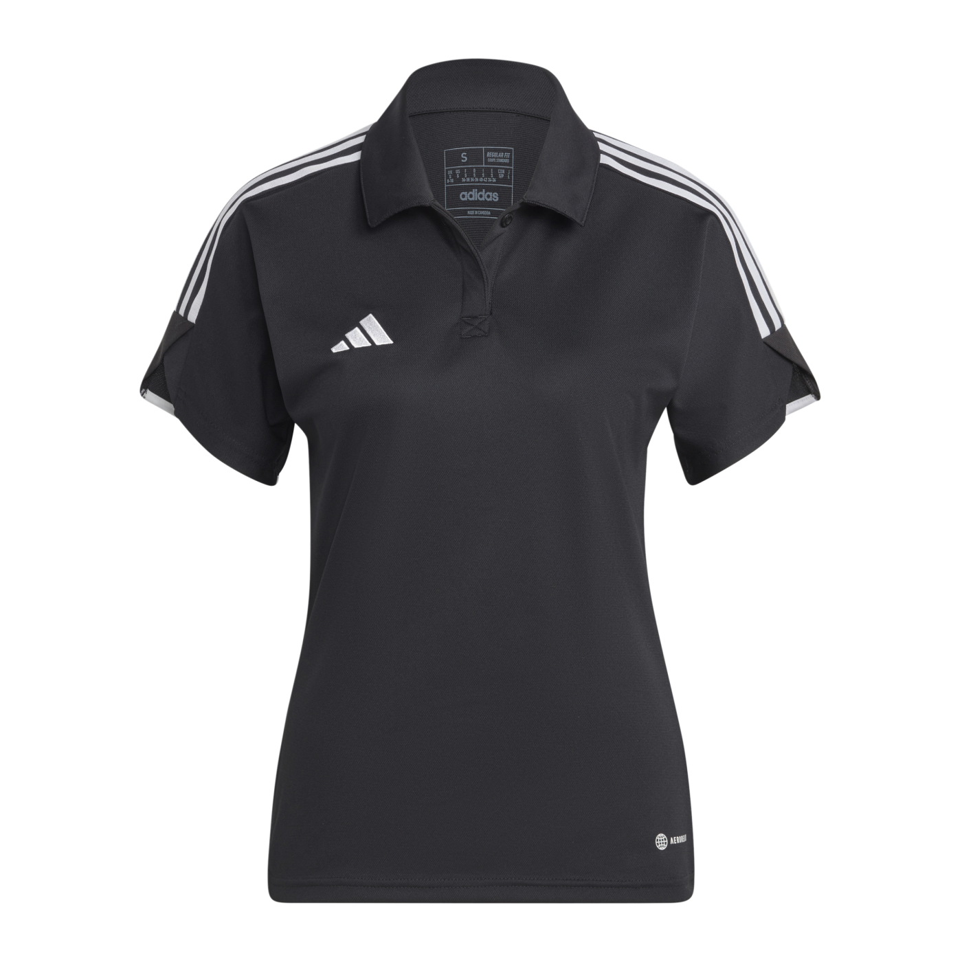 adidas Tiro 23 League Poloshirt Damen Schwarz