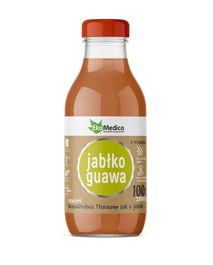 Ekamedica obuolių, gvajavos sultys