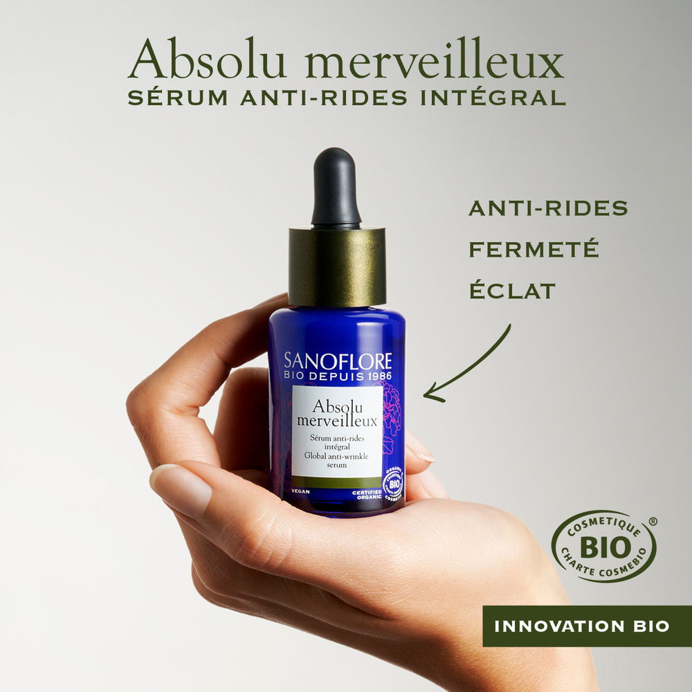 Sanoflore Absolu merveilleux Sérum anti-rides intégral certifié Bio