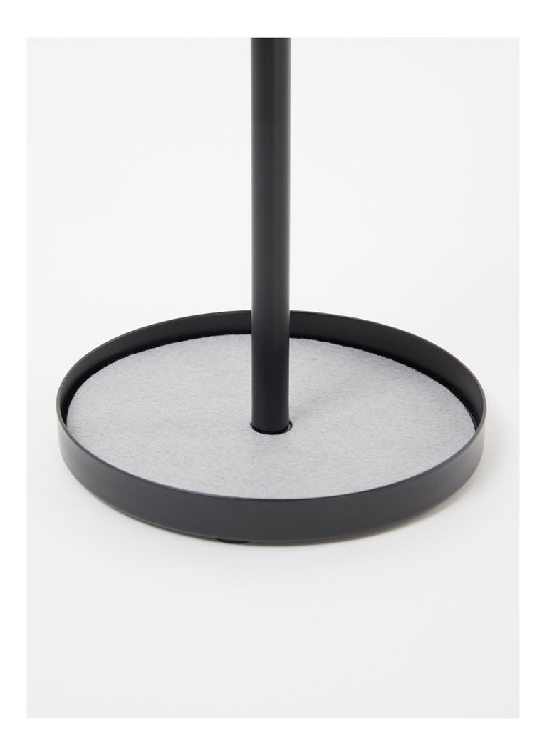 Miroir de maquillage Yamazaki Tower avec étagère de rangement, grossissement x3, 33 x 14 cm
