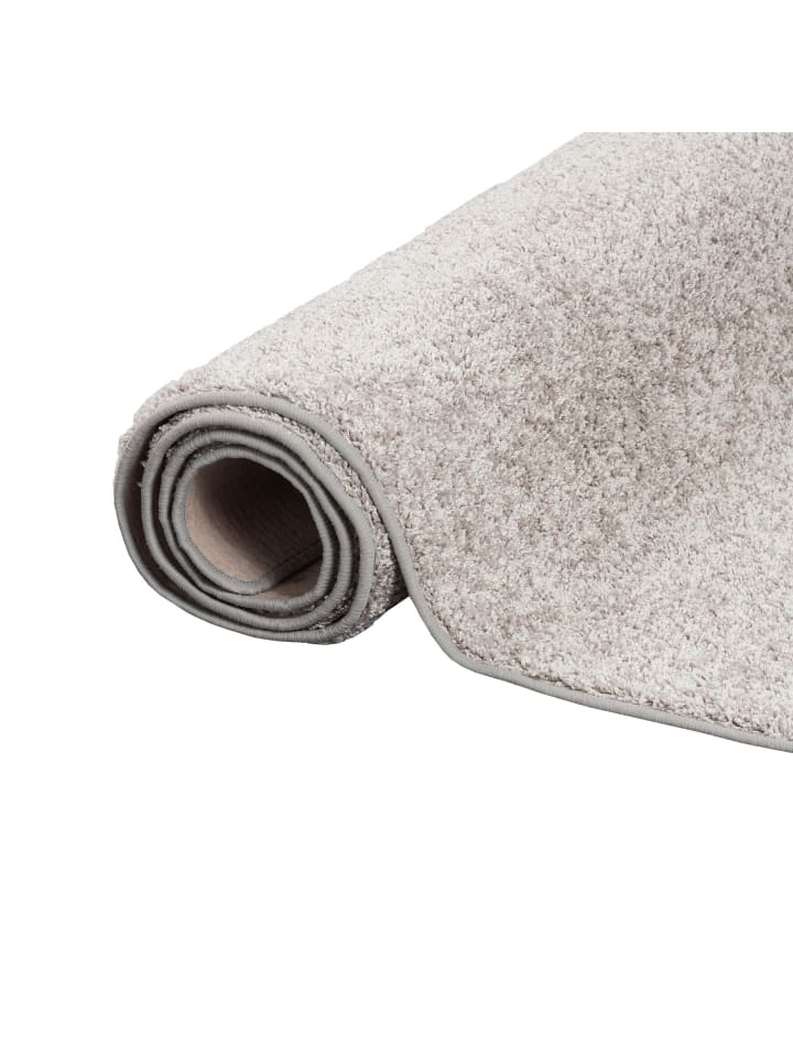 Snapstyle Hochflor Velours Teppich Läufer Mona in Silbergrau günstig kaufen