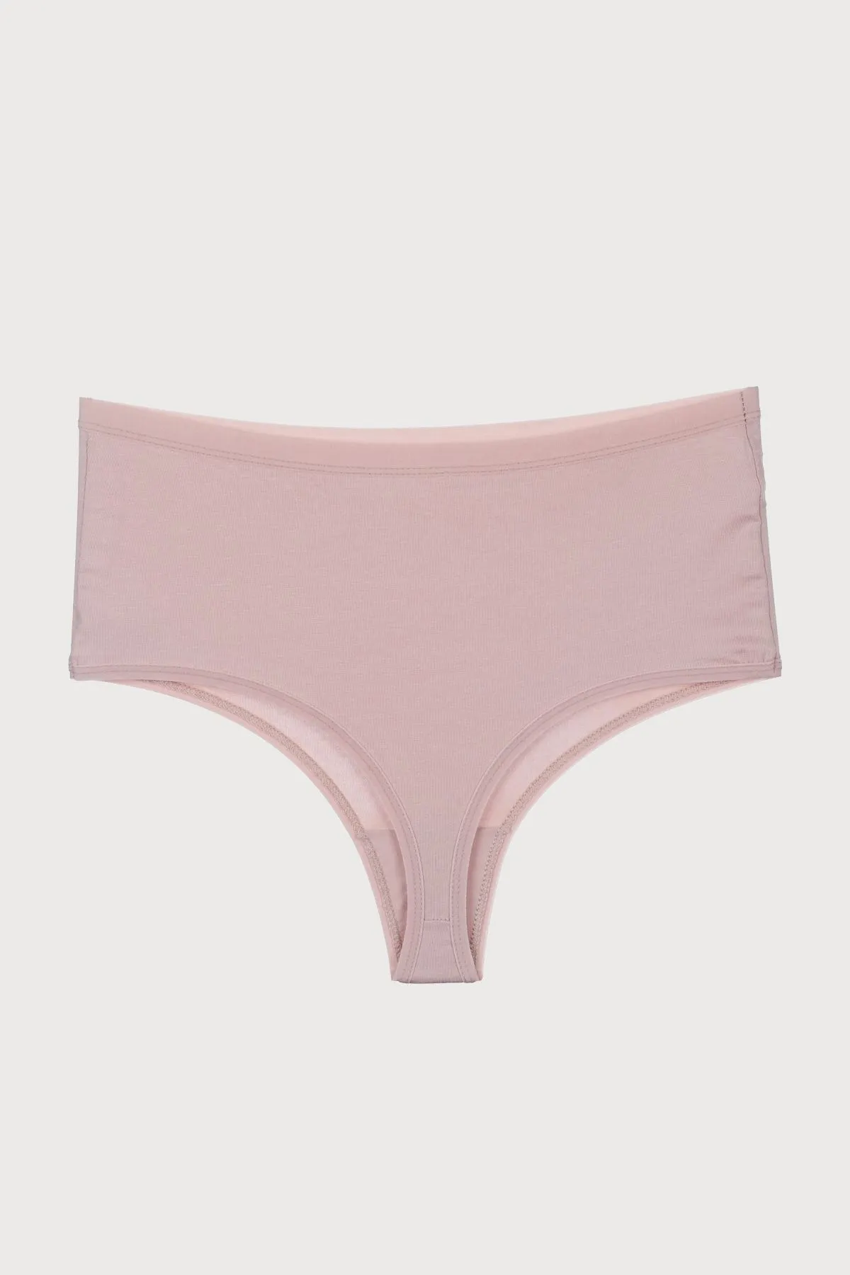 Nicoletta  Damenhöschen, Tanga mit hoher Taille, große Größe, 5er-Pack, 10 Stück