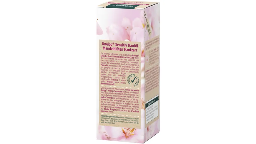 Kneipp Mandelblüten Hautöl Hautzart 100 ml