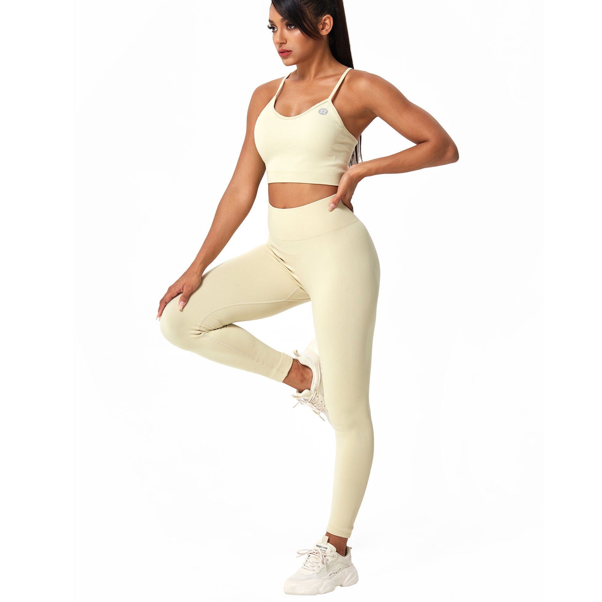 YEAZ Yogatop CHARM set (2-tlg) Sportliches, cooles Design mit einzigartiger Passform