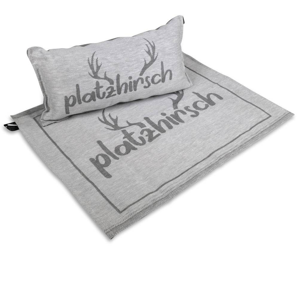 JOKIPIIN PELLAVA Saunatuch SET> JOKIPIIN Saunakissen+ Sitzunterlage ''Platzhirsch''