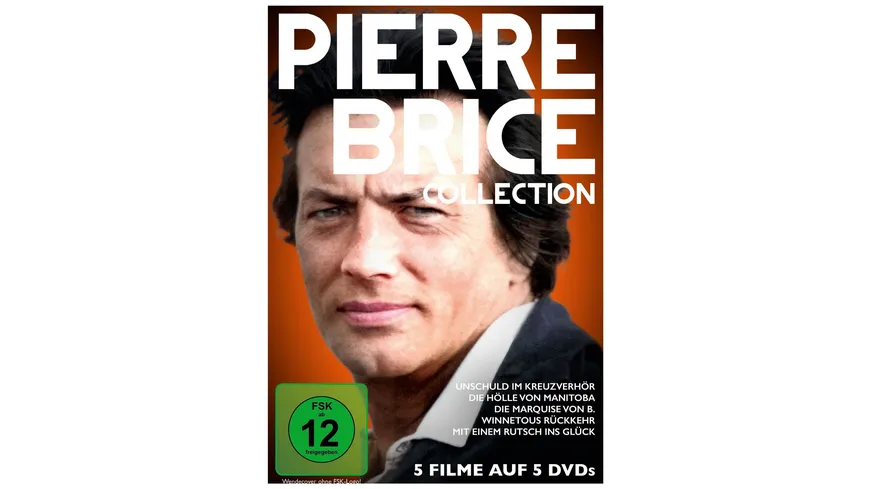 Pierre Brice Collection / 5 Filme mit dem beliebten Schauspieler  [5 DVDs]