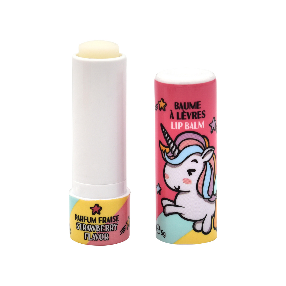 takecare Baumes à lèvre Licornes goût Fraise Baume à lèvres