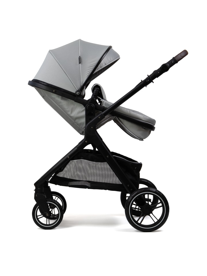 PIXINI Nelio Kinderwagen 3in1 Set glossy silver günstig kaufen onesize