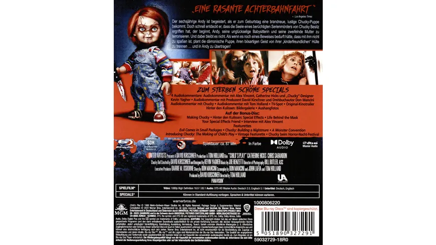 Chucky - Die Mörderpuppe  (+ Bonus-BR)