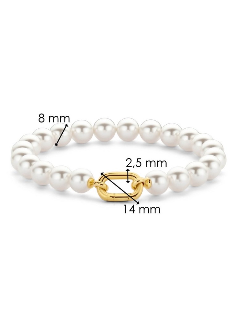TI SENTO - Milano Pearl Bracelet gold plated 23036YP