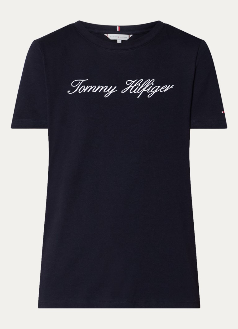 Tommy Hilfiger T-shirt with logo embroidery