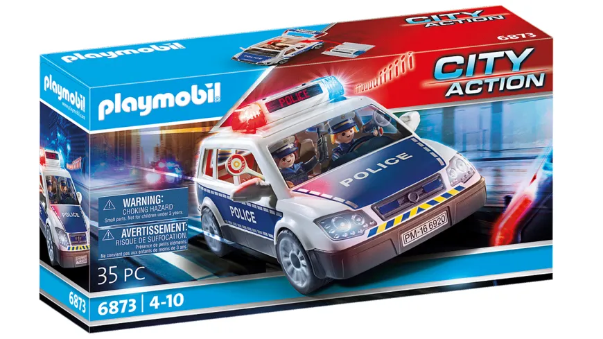 PLAYMOBIL 6873 - City Action - Polizei-Einsatzwagen
