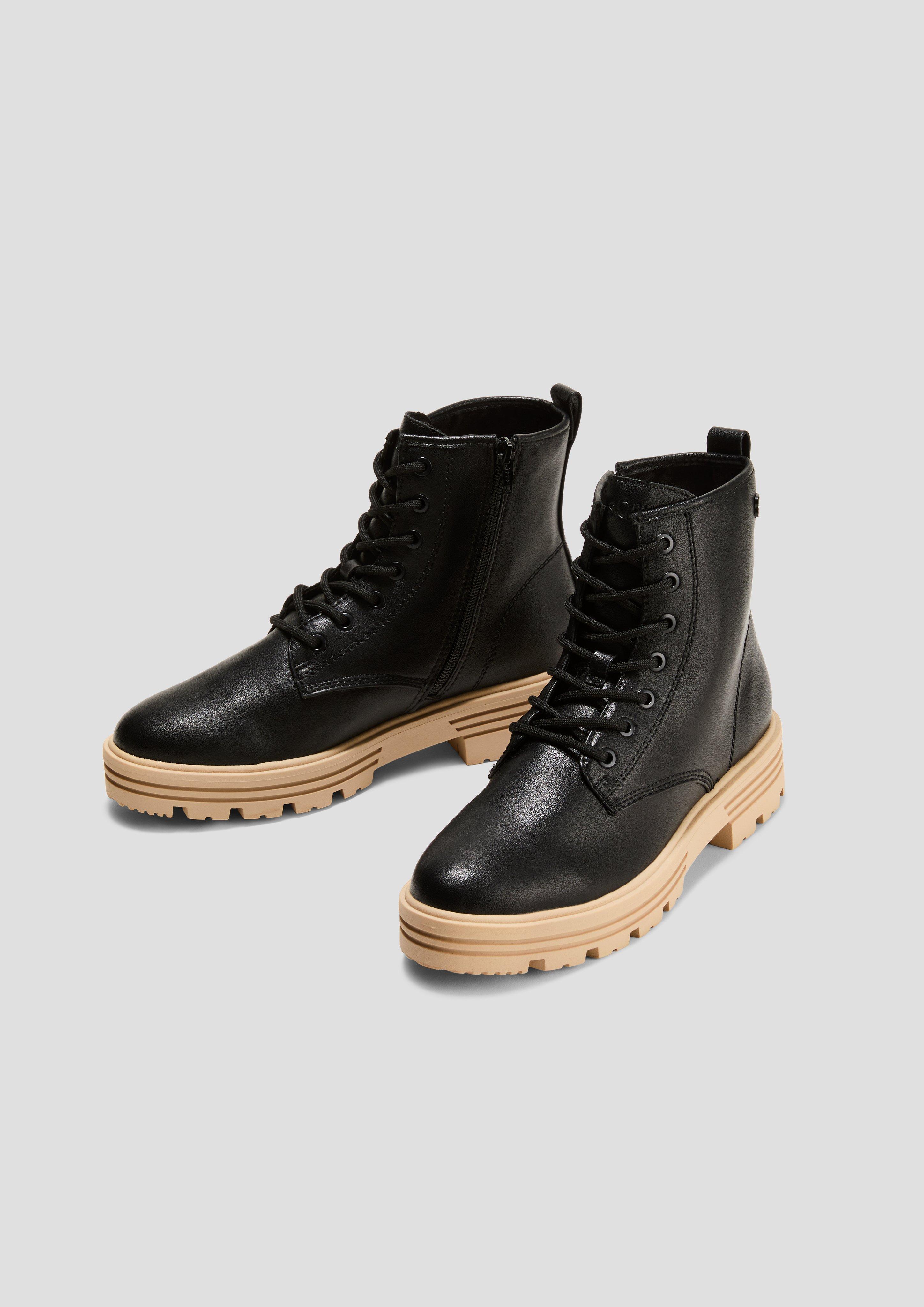 Stiefel mit profilierter Sohle  6008285-001