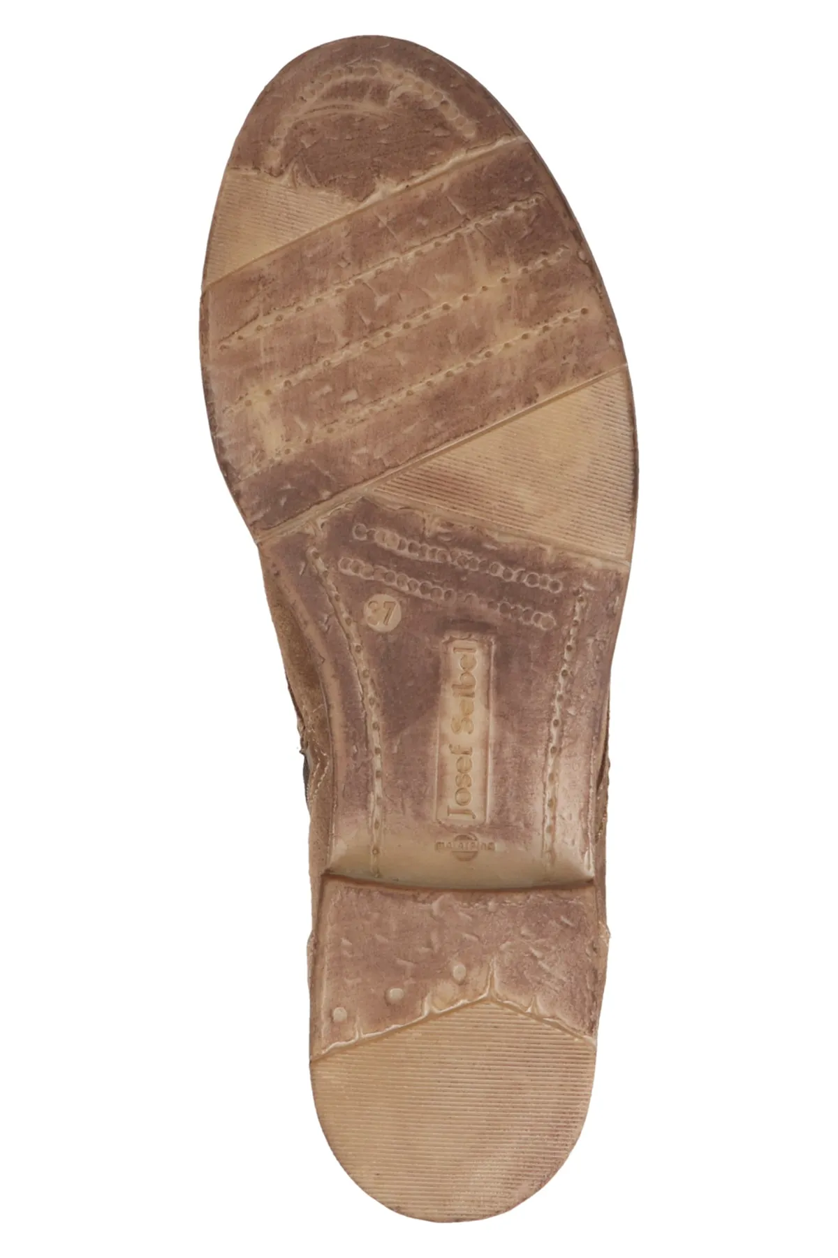 Josef Seibel  Stiefelette - Beige - Blockabsatz