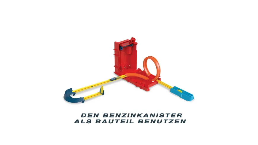 Hot Wheels Track Builder Unlimited Fuel Can Stunt Box