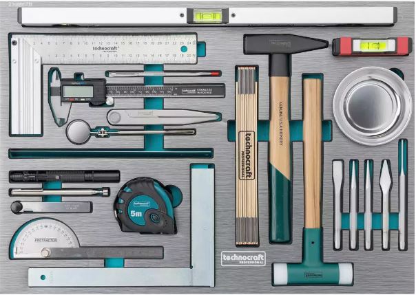 technocraft 2120918EAN Nářadí SWISS TEAM XL MECHANIC PRO s nářadím, 776 dílů