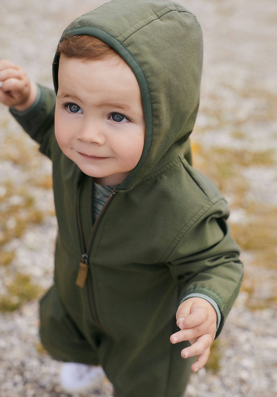 Softshell Overall aus reiner Bio-Baumwolle