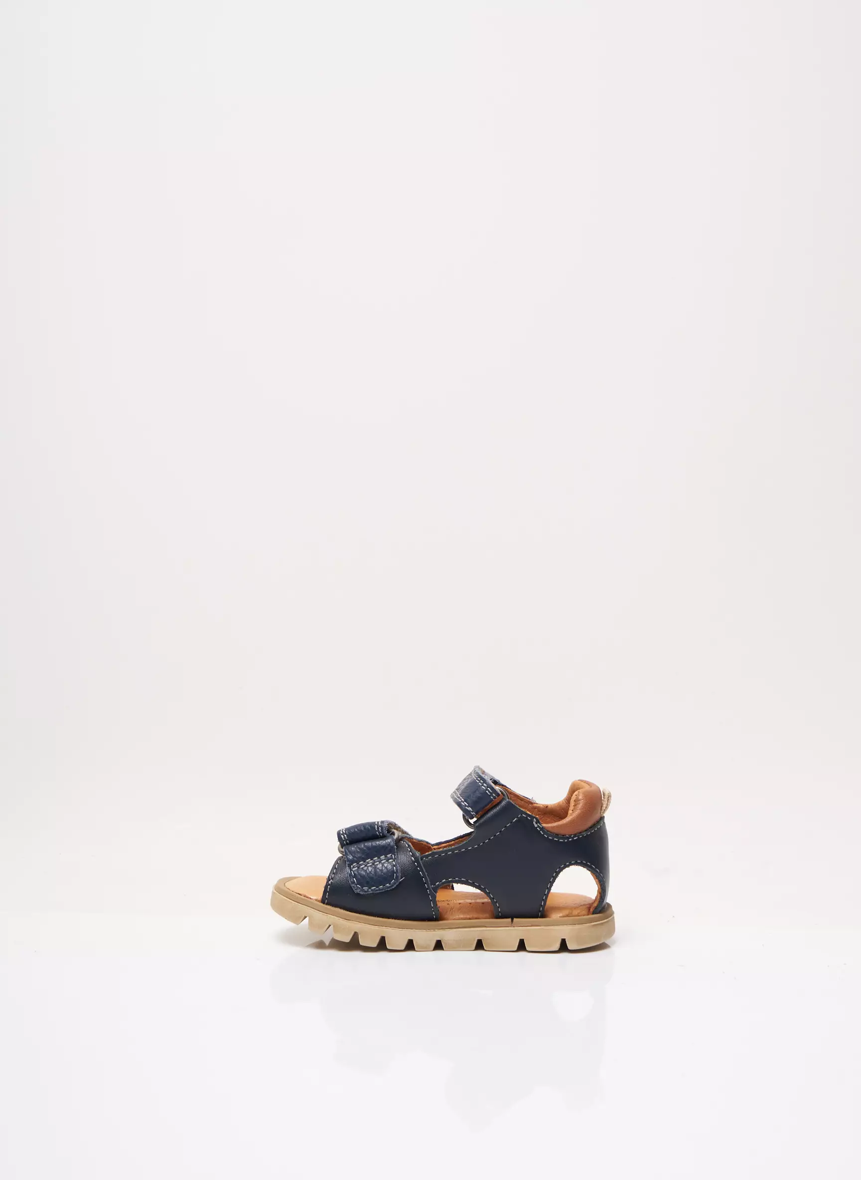 Babybotte Sandales Nu Pieds Garcon couleur bleu