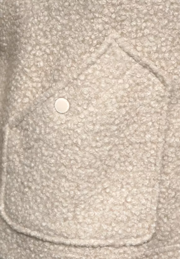 CECIL Jacke in Curly Wolloptik
