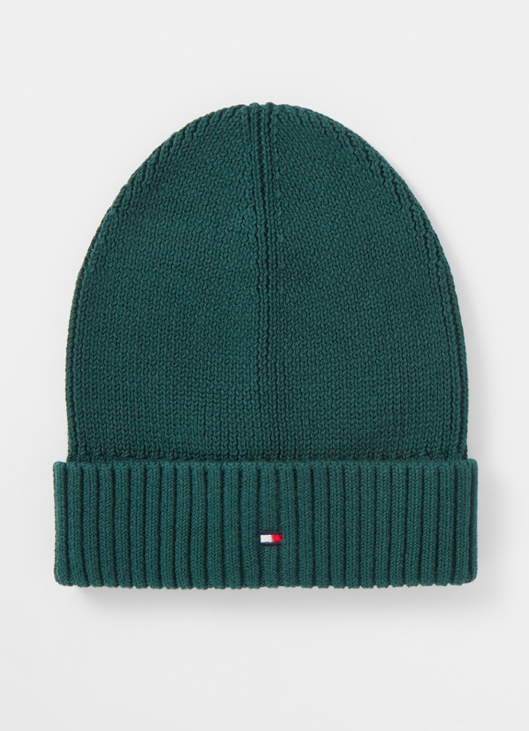 Tommy Hilfiger Fine-knit beanie with logo
