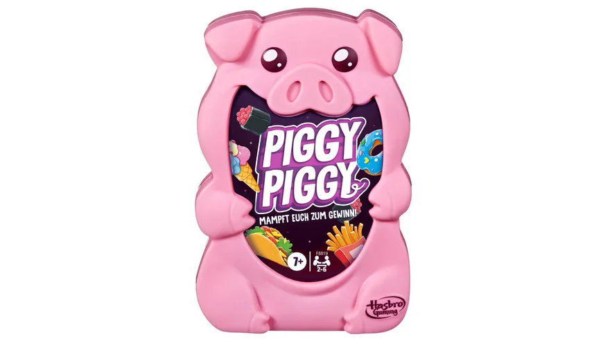 Hasbro Gaming - Piggy Piggy Kartenspiel für Familien