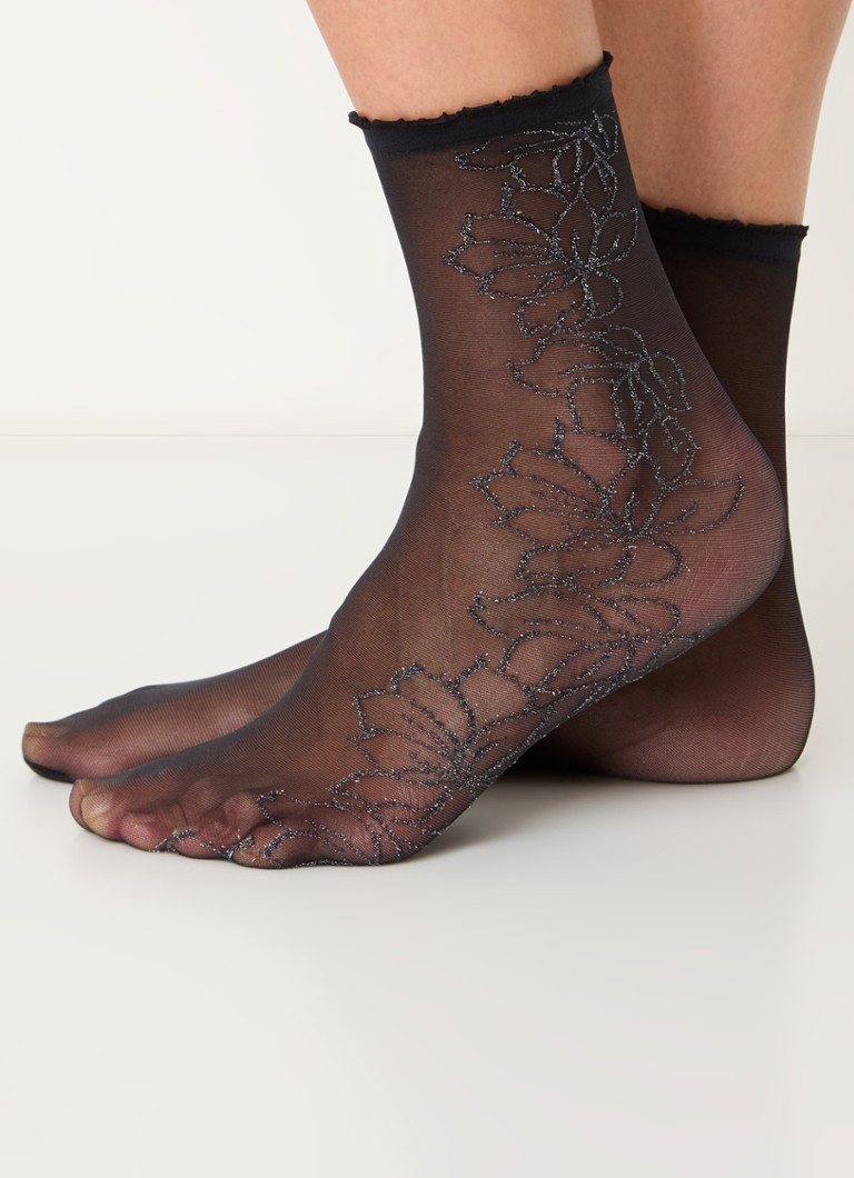 Chaussettes-culottes Oroblu Bright Details avec lurex en 20 deniers
