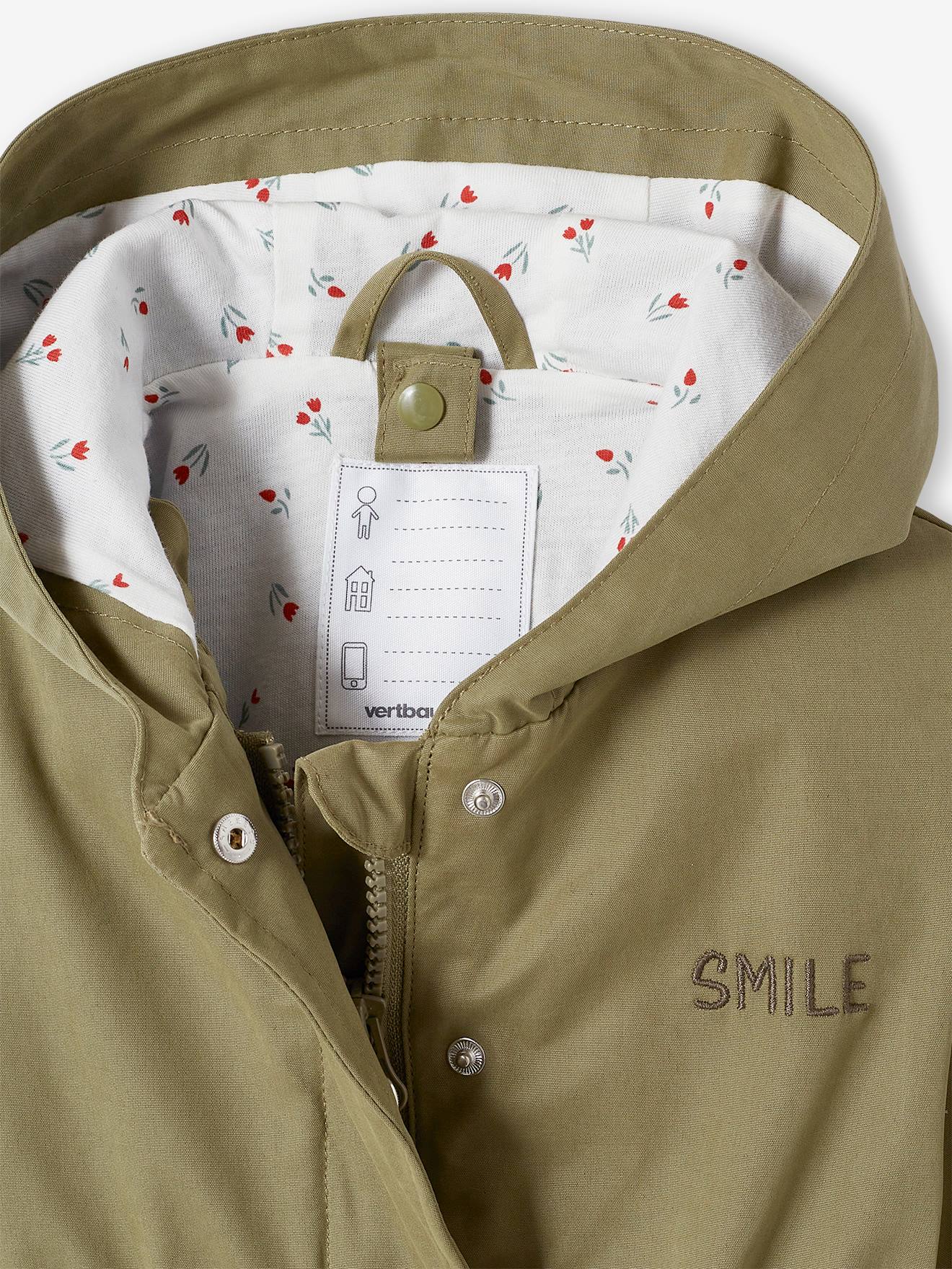 Vertbaudet 3-in-1 Baby Jacke mit Recyclingmaterial - khaki