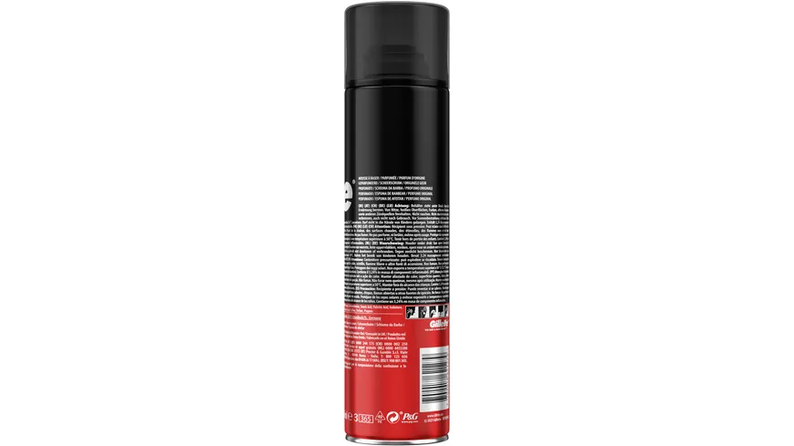 Gillette Rasierschaum Original Basis 300ml 300 ml