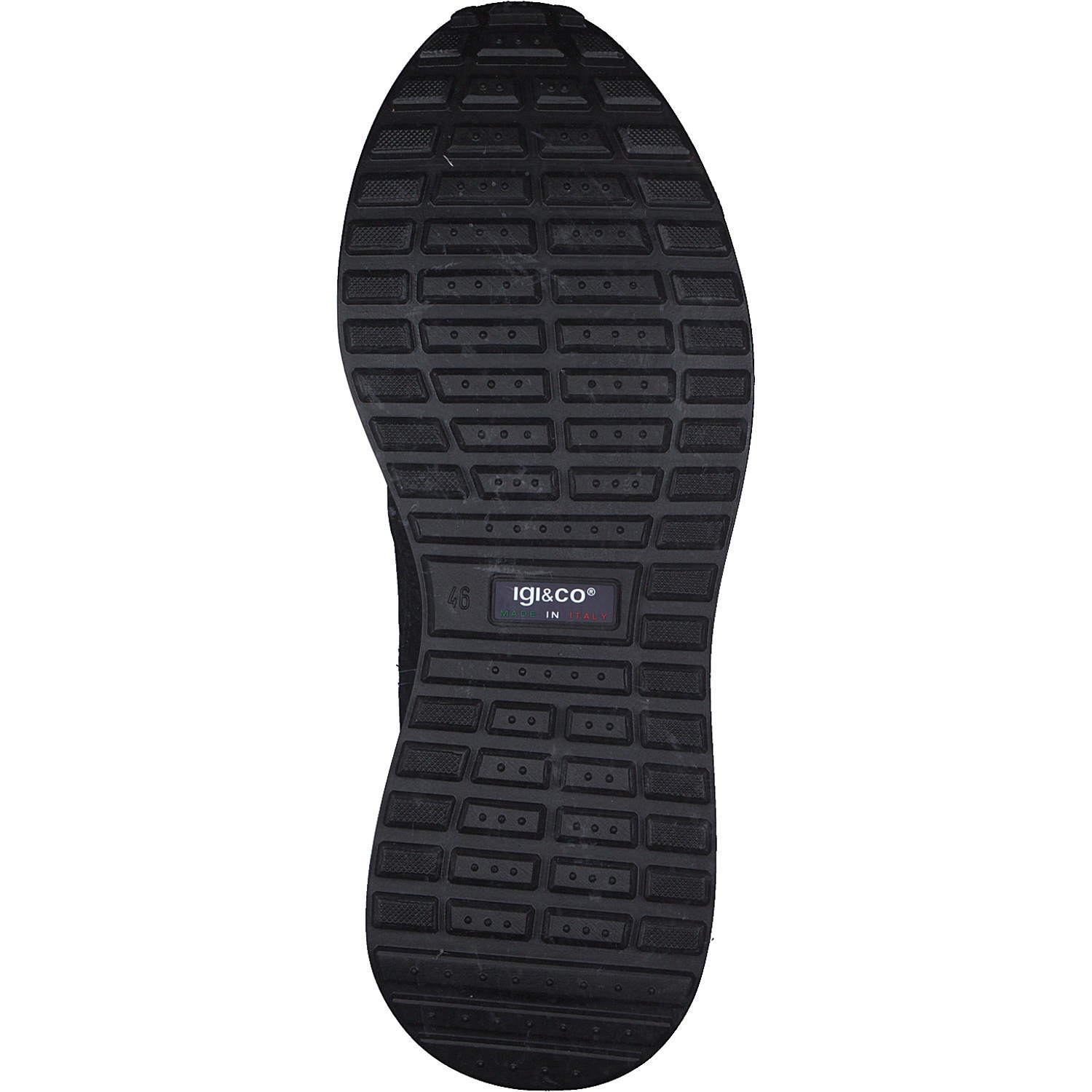 Igi&Co 46404, Sportliche Halbschuhe, Herren, Nero soft