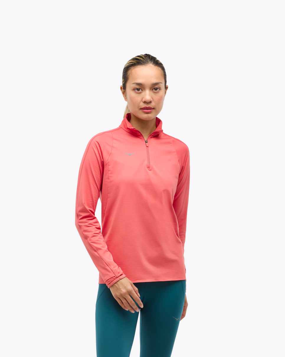 GlideTech Quarter Zip Grapfruit