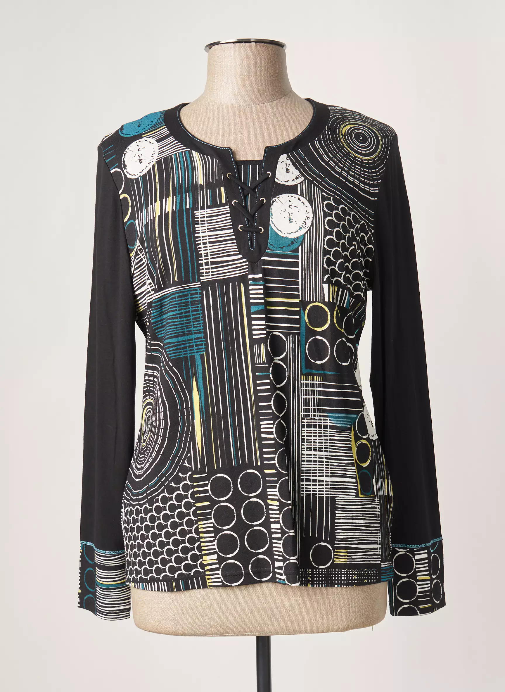 Impulsion Tshirts Femme couleur noir
