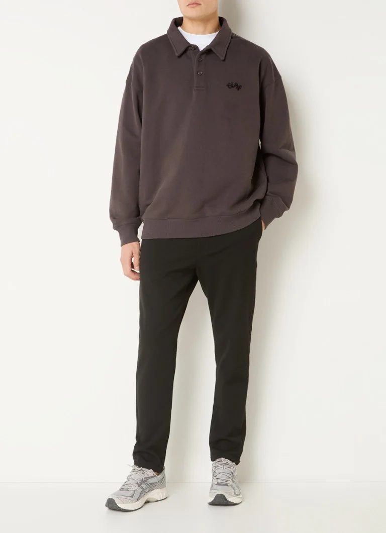 OLAF Regular fit polo krekls ar logotipu