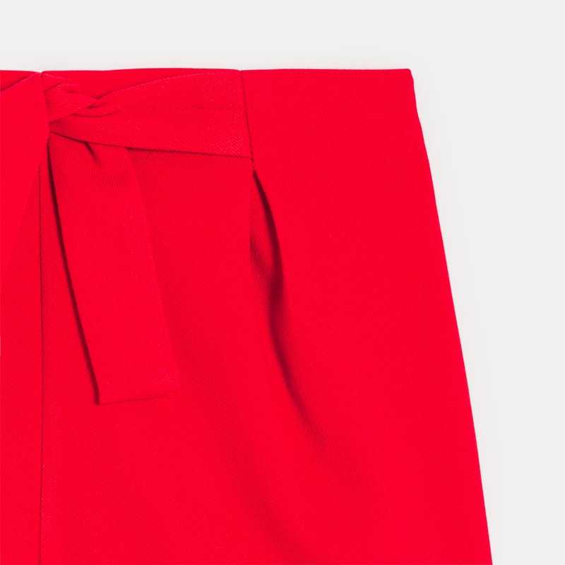 Short chic rouge Fille