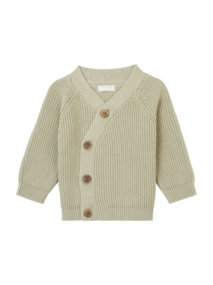 Noppies Strickjacke Geldo in Moss Gray günstig kaufen