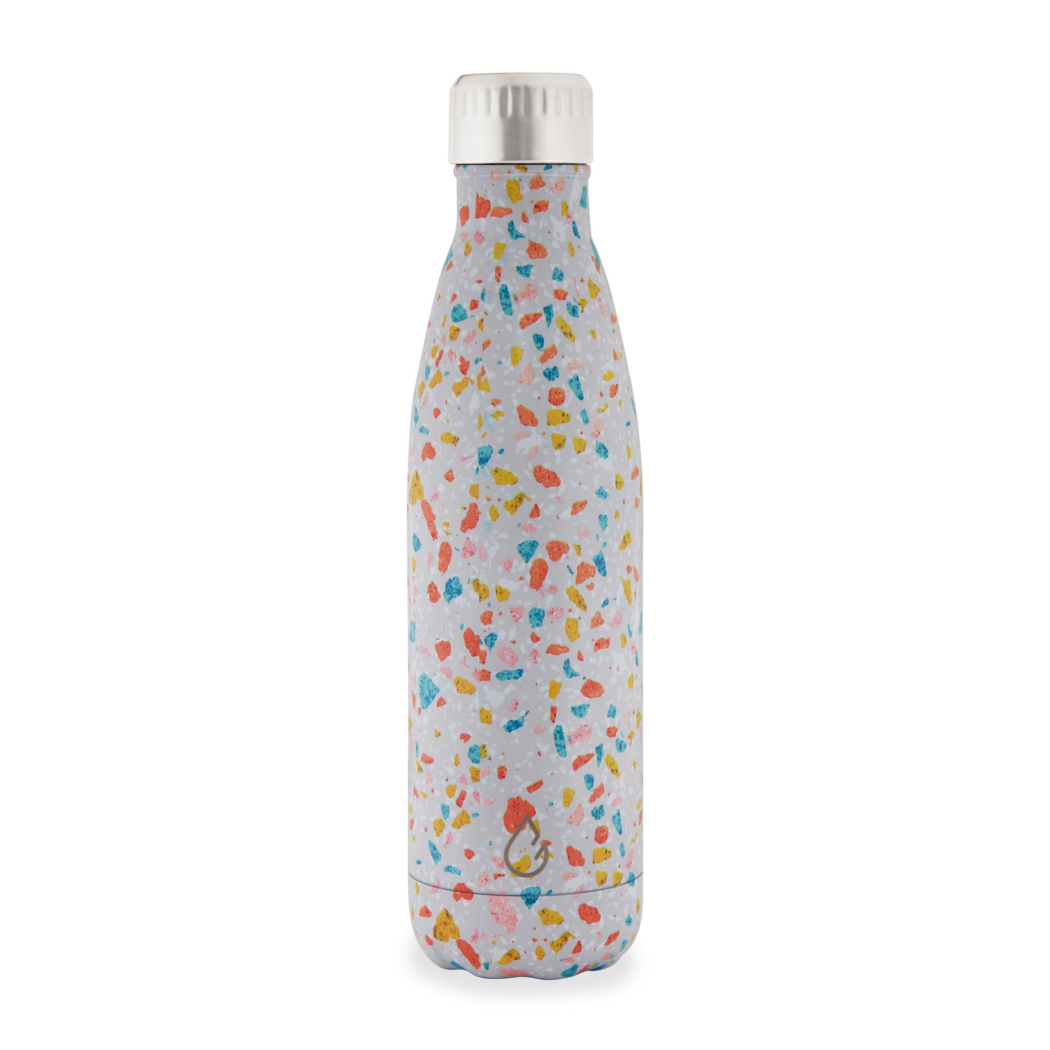 Wattamula Desihn Öko Edelstahl Terrazzo 500-ml-Wasserflasche