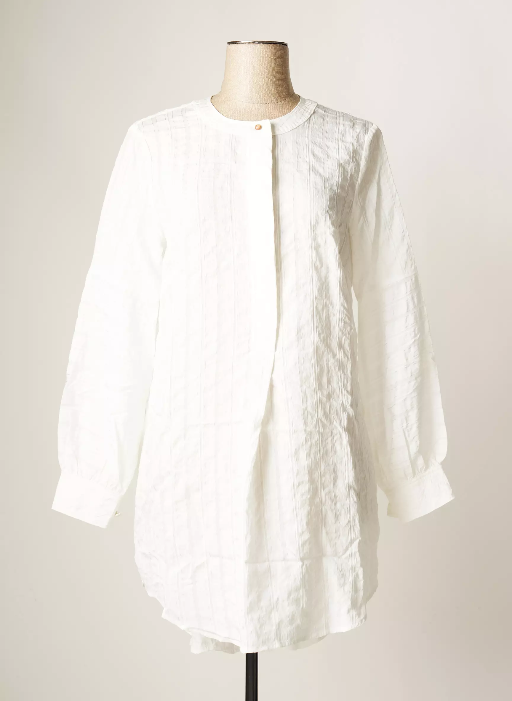 Numph Robes Courtes Femme couleur blanc