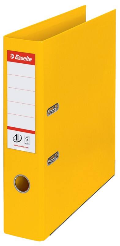 Esselte No.1 Power Ordner DIN A4 72 mm Gelb 2 Ringe 811310 PP (Polypropylen) Hochformat