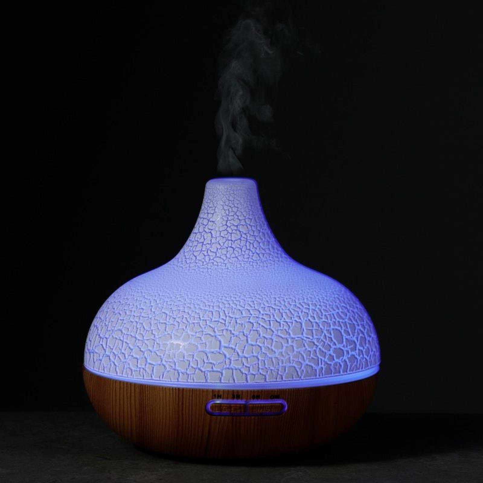 Puckator Diffuser Eden Elemental tropfenformiger farbwechselnder USB Duftöl Diffuser Luf