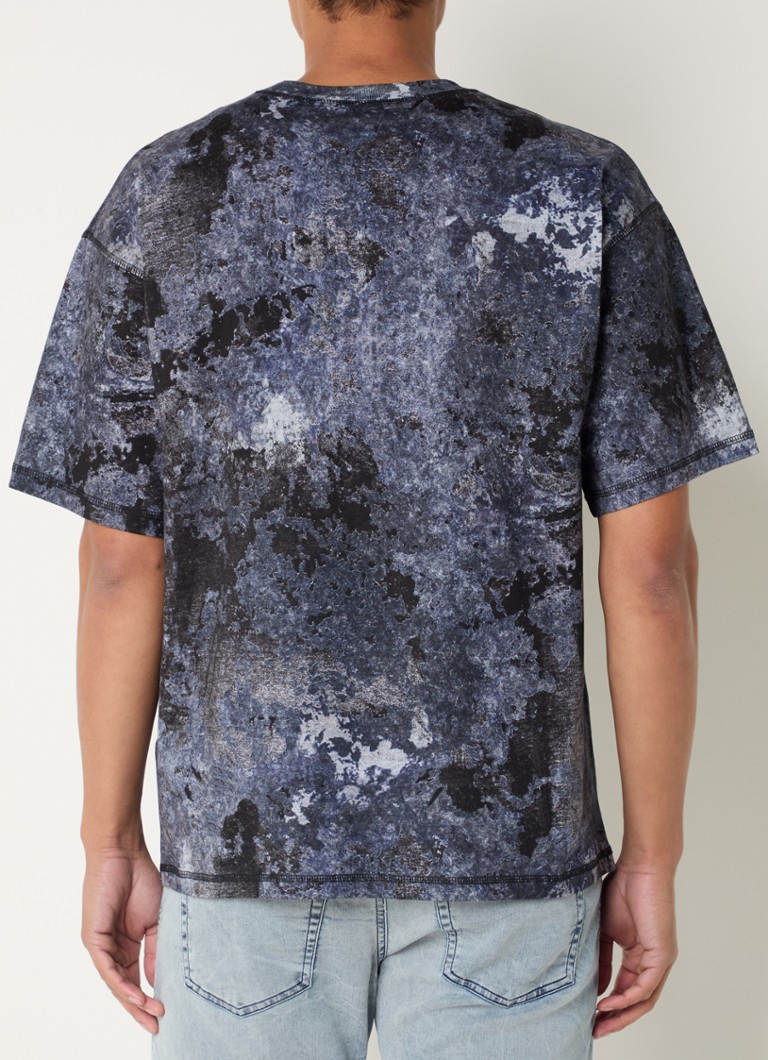 Diesel T-Adjust-Bigoval T-shirt with 3D logo print