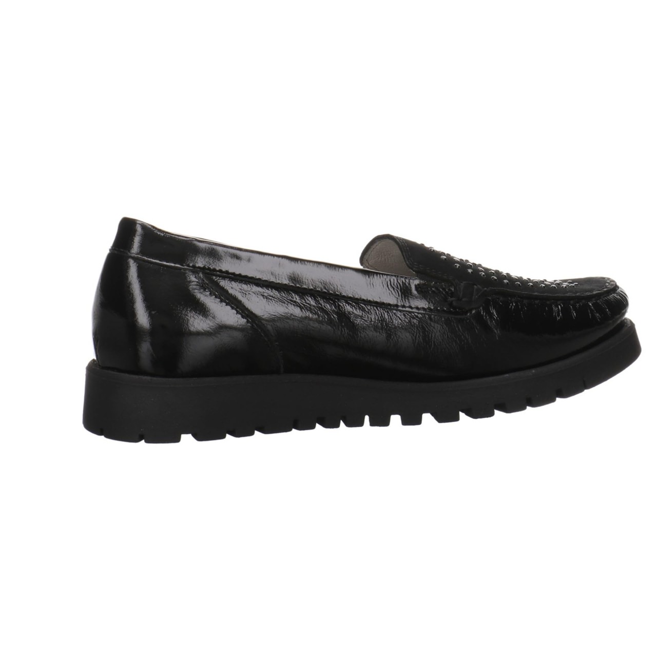 WALDLÄUFER Sportliche Slipper schwarz HEGLI